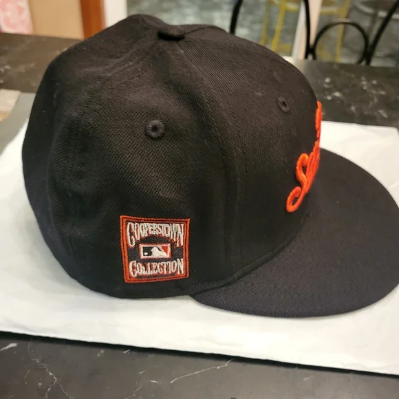 Mens script San Francisco Giants size 7 59 fifty new era hat - Picture 2 of 6